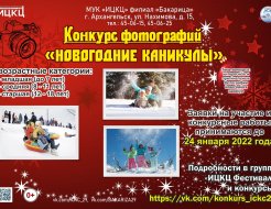 Конкурс фотографий «Новогодние каникулы»