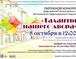 Окружной конкурс «Таланты нашего двора»