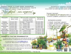Окружной конкурс «Мой дворик – моя гордость»