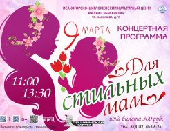 Концертная программа «Для стильных мам»