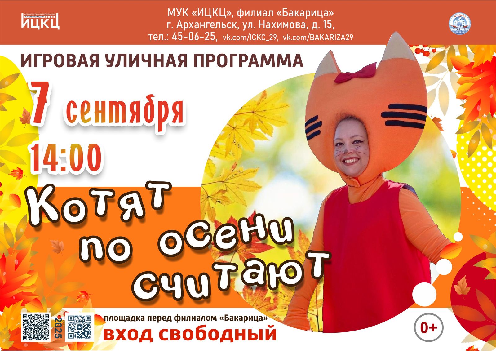 Игровая уличная программа «Котят по осени считают»