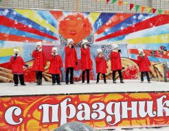 Праздничные гулянья на Масляную